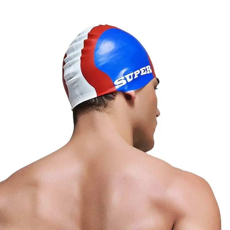 Aquatic Sports Cap - Sommer-Wassermänner-Schwimmkappen aus Silikon für Jungen, neue
