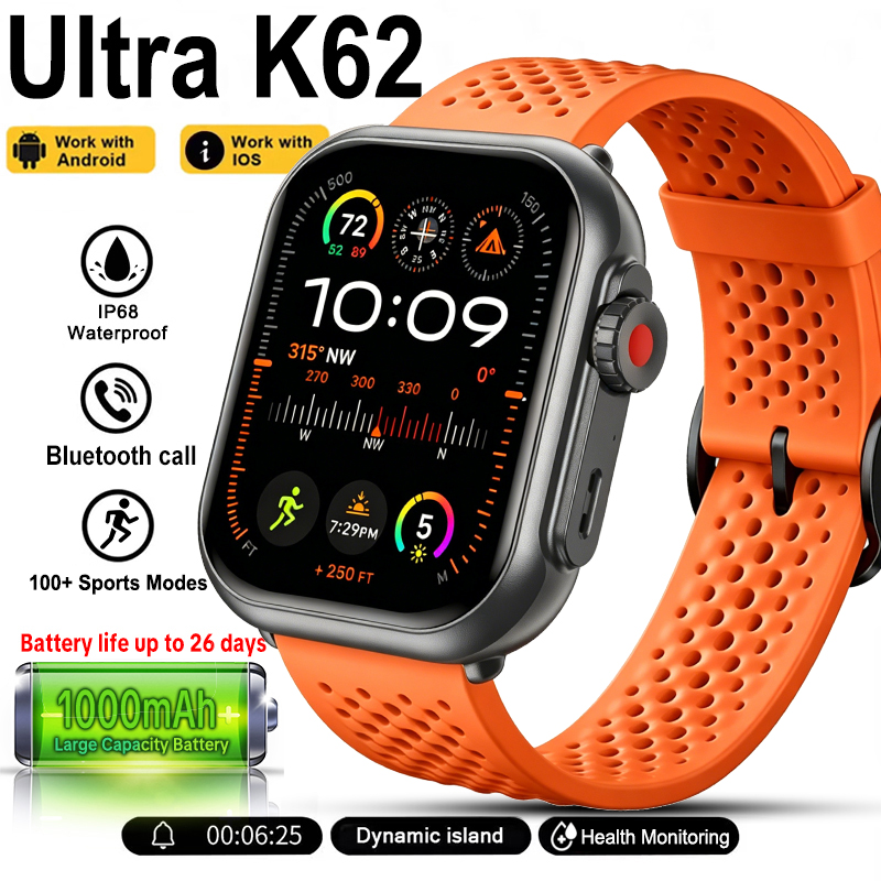 Aquatic Sports Performance - Neue Watch Ultra K62 Smartwatch für