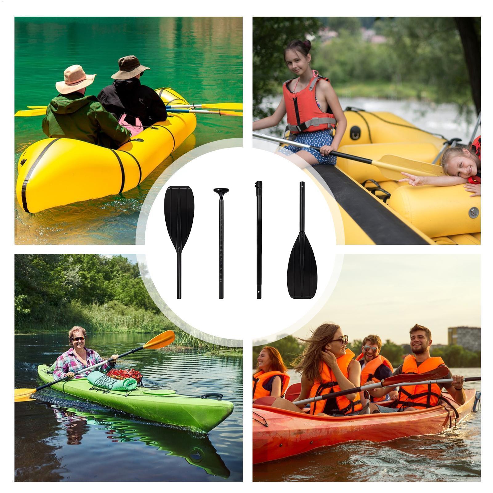 Kayak Paddle Carbon - Kajak-Paddel aus Kohlefaser, 2-teilig, leichtes Doppelkopf-Kajakpaddel