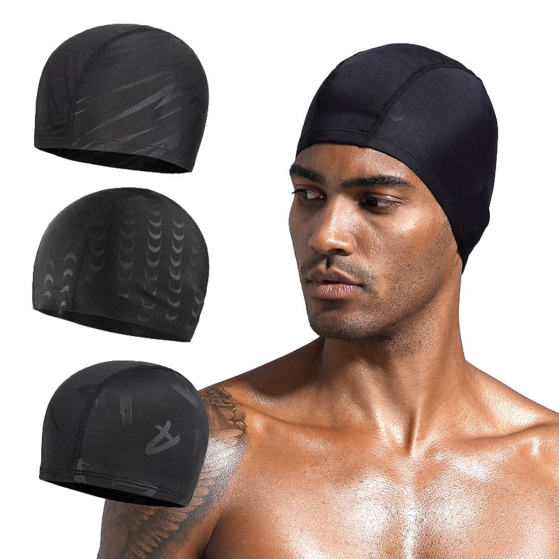 Aquatic Sports Cap - 1 Stück wasserdichte Badekappe aus Nylon