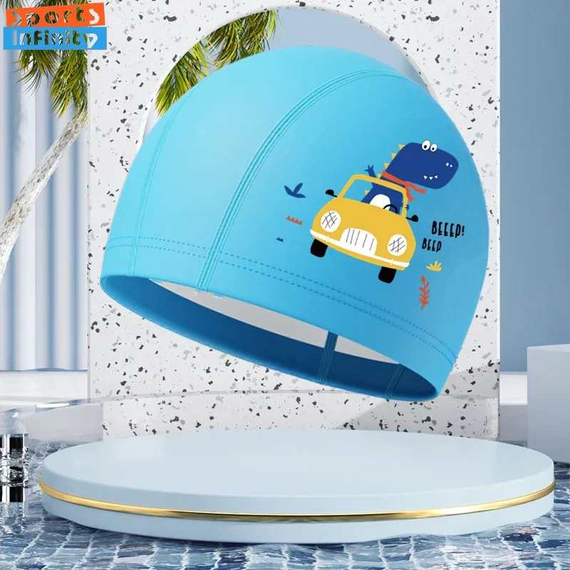 Badekappe für Mädchen, Cartoon – Aquatic Sports Cap Bewertung und Preis