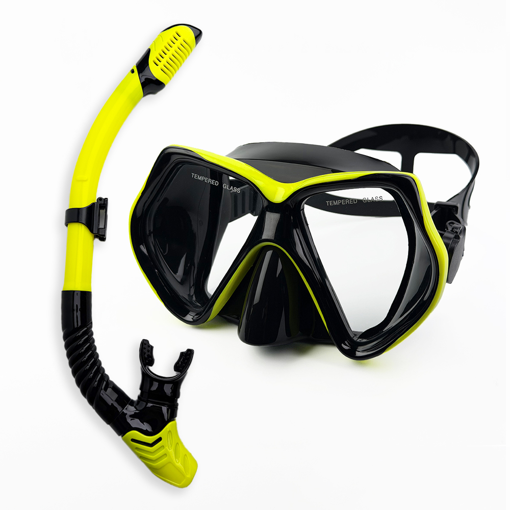 Trockenes Schnorchelset, Tauch – Freediving Mask Set Bewertung und Preis