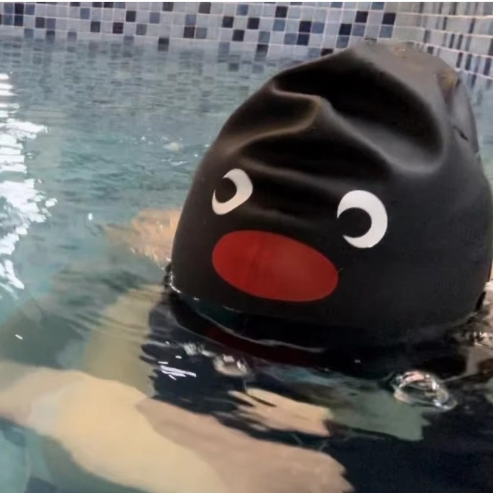 Niedliche Cartoon-Elastik-Ping – Aquatic Sports Cap Bewertung und Preis